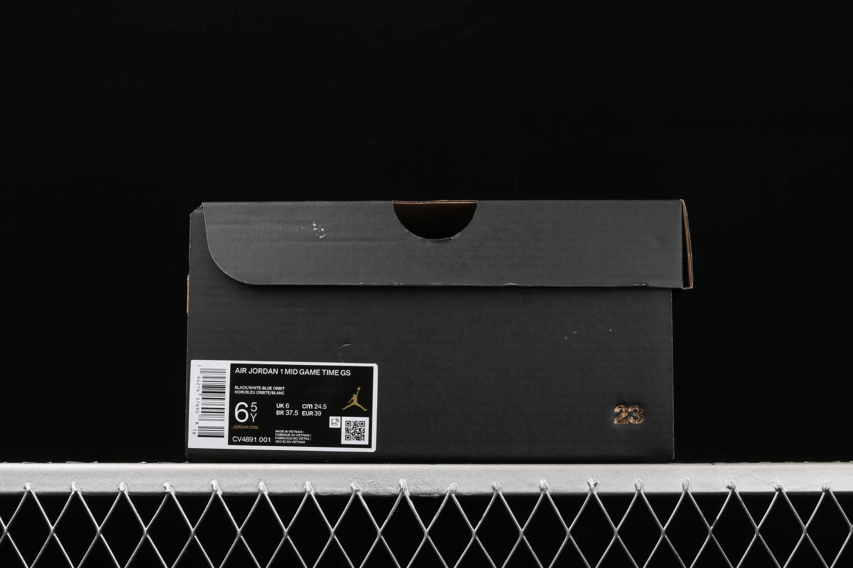 All categories Air Jordan Jordan series basketball shoes Air Jordan 1 Mid Air Jordan1 Mid Game Time AJ1 Joe 1 Zhongbang basketball shoes CV4891-001